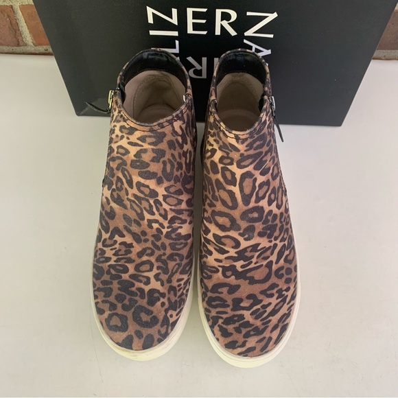 Naturalizer Women’sAnkle Booties Miranda US 7.5 M Cheetah Brown Faux Leather - Picture 4 of 9